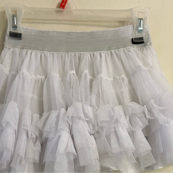 Short White Crinoline Underskirt Petticoat. Girls L-XL or Ladies Small - Picture 3 of 7